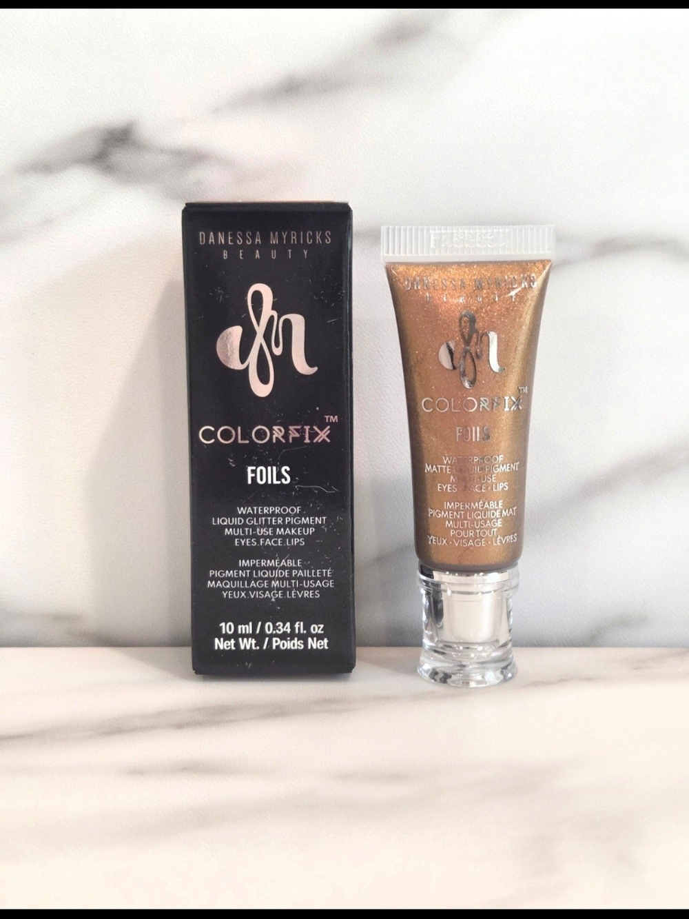 DANESSA MYRICKS ColorFix Foils Waterproof Liquid Glitter Pigment In Nightcap NIB